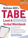 TABE (Test of Adult Basic Education) Level A Verbal Workbook